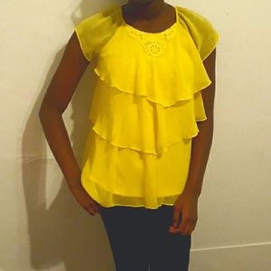 Yellow  blouse George M 7-8